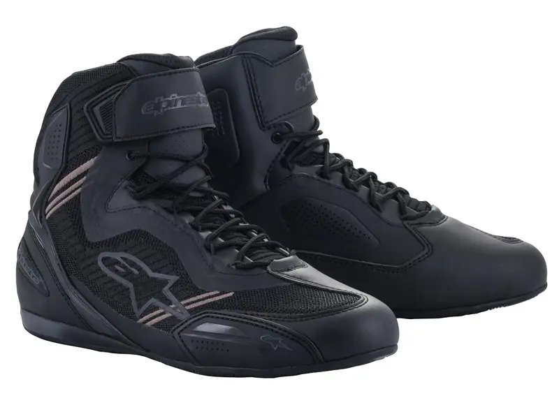 BASKETS ALPINESTARS FASTER 3 RIDEKNIT NOIR NOIR