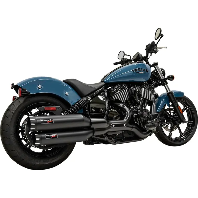 Bassani Xhaust 4" Slip-On Mufflers pour Indian