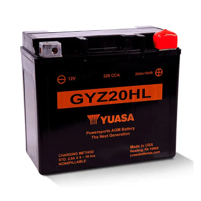 Batterie AGM Yuasa série GYZ GYZ20HL
