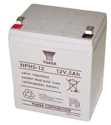 Batterie au plomb Yasa NPH5-12 12V 5Ah – sans entretien (neuve)