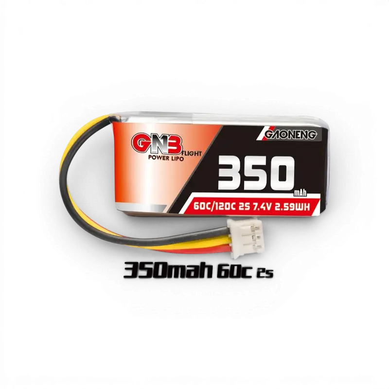Batterie LiPO 2S 7.4V 350mAh 90C LiPo