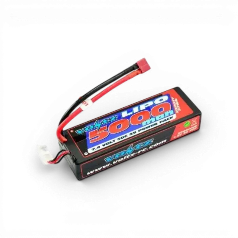 Batterie Lipo 5000mah 2S 7.4V 50C Dean