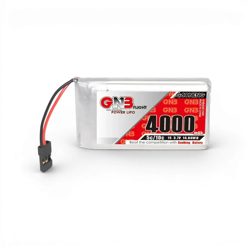 Batterie lipo pour sanwa 4000mah 1S 3.7V - Exemple