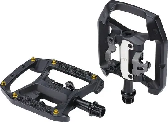 BBB Cycling DualChoice Trail MTB Pedalen Zwart - Nieuw Outlet