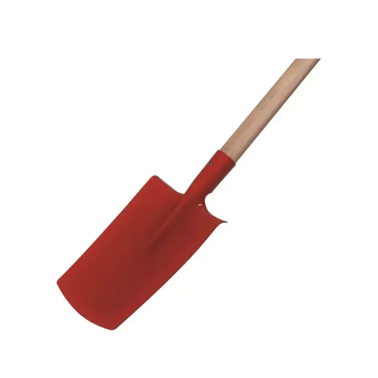 BECHE FRANÇAISE 28CM AVEC MANCHE BOIS 100CM GOUVY