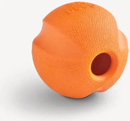 Beco Pets Fetch Ball Oranje Rubber - Nieuw Outlet