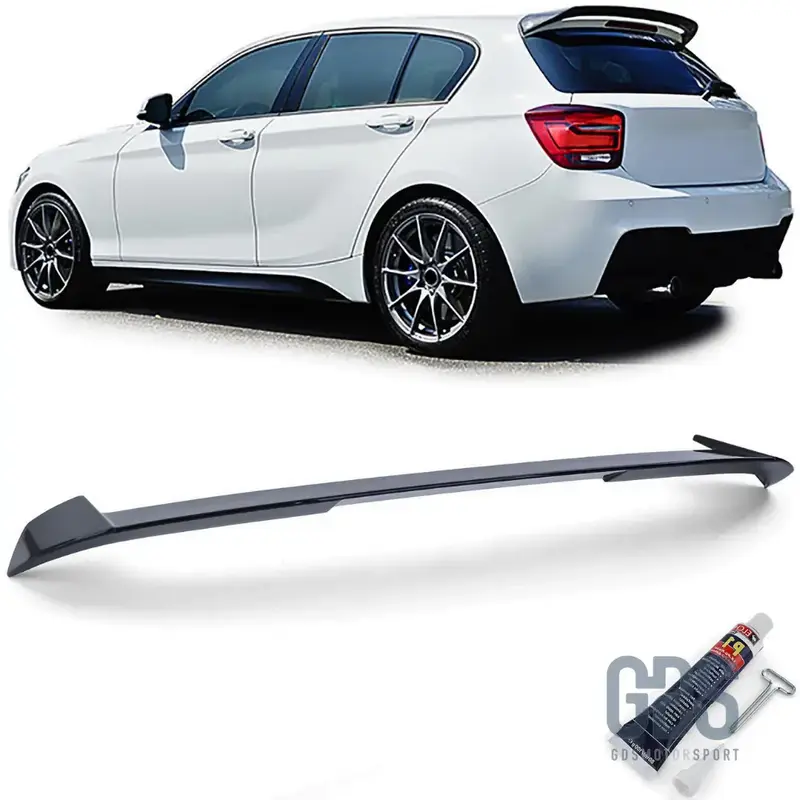 Becquet / Aileron Arrière BMW Série 1 F20 F21 Phase 1 Noir Brillant