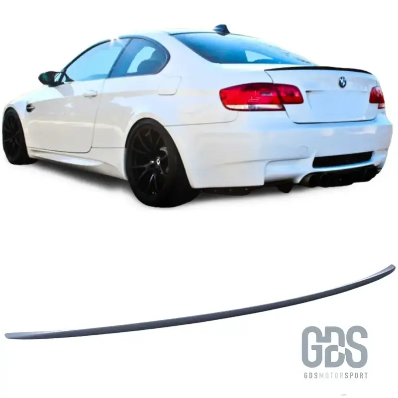 Becquet aileron Look M3 BMW Série 3 E92 Coupé Noir Mate