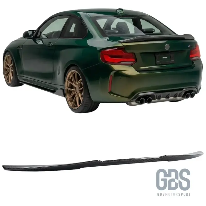Becquet de Coffre Look M2 Compétition Aspect Carbone pour BMW Série 2 F22 F23