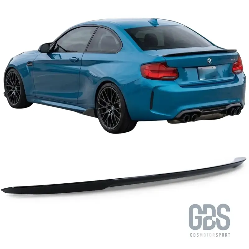 Becquet de Coffre Look M2 Noir Brillant pour BMW Série 2 F22 F23