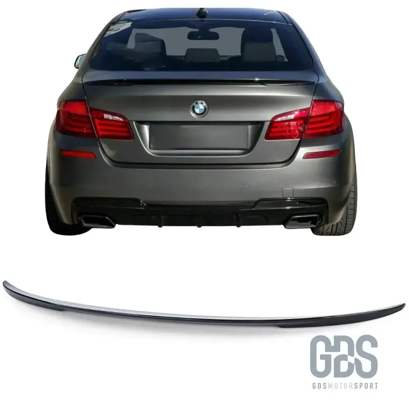 Becquet de Coffre Noir Brillant Look M5 pour BMW Série 5 F10 Berline (2010-2017)