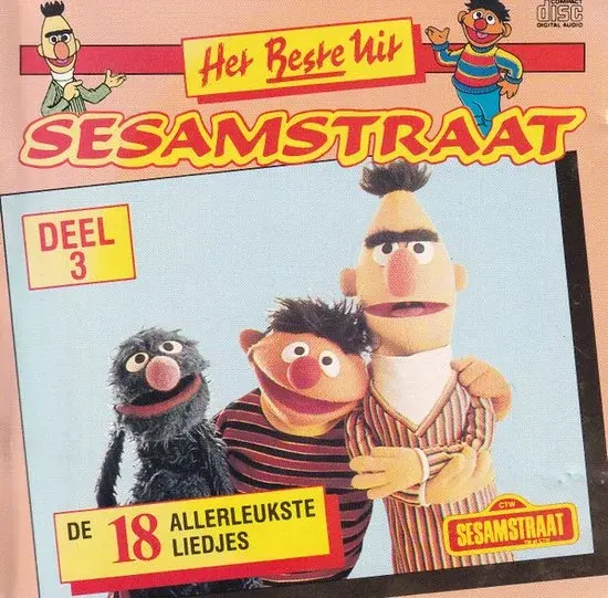 Bert et Ernie de Sesame Street - Le meilleur de Sesame Street | CD de musique | Nouveau