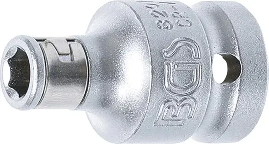 BGS Bitadapter met blokkeerkogel 1/2 - Nieuw Outlet