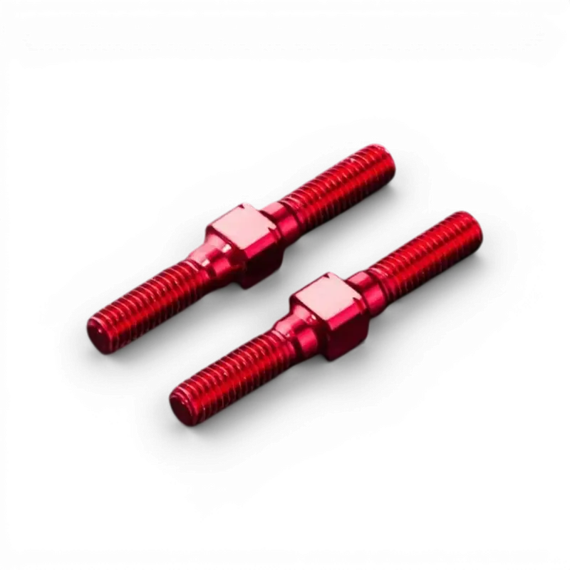 Biellettes 3x25 Aluminium renforcées rouge