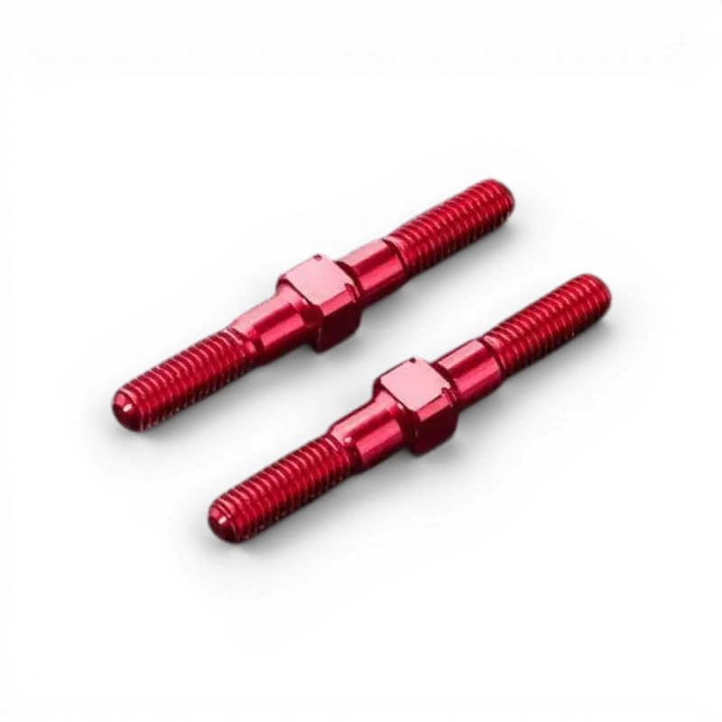 Biellettes 3x28 Aluminium renforcées rouge