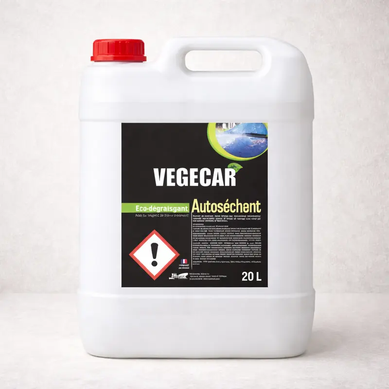 BIO ATTITUDE VEGECAR – Autoséchant concentré biosurfactant séchage sans traces carrosserie