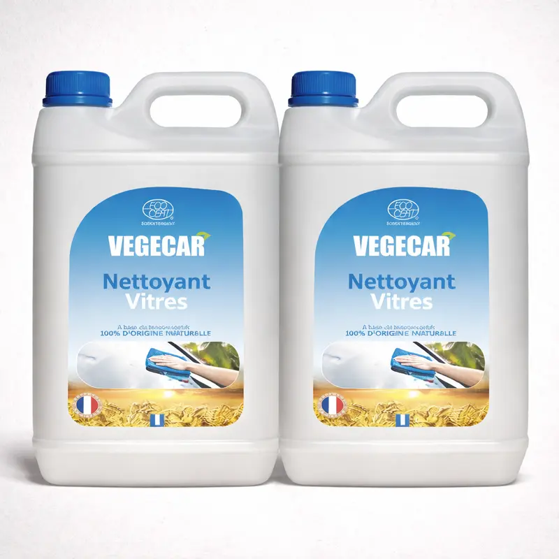 BIO ATTITUDE VEGECAR ECOCERT – Nettoyant vitres 99% naturel sans traces prêt à l’emploi