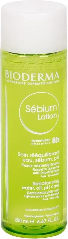 Bioderma Sébium Lotion Booster 200 ml | Lotion tonique pour le visage | Nouveau