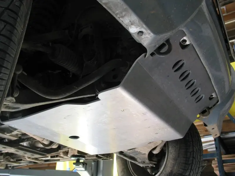 Blindage avant N4 - Pajero 2000-2007 - Aluminium 8mm