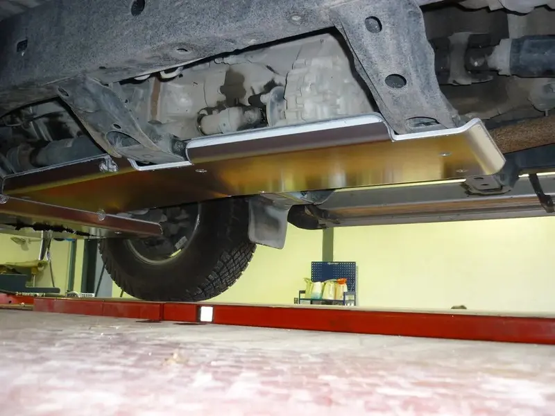 Blindage BV + Transfert 8mm Alu N4 - Land Cruiser 90/95