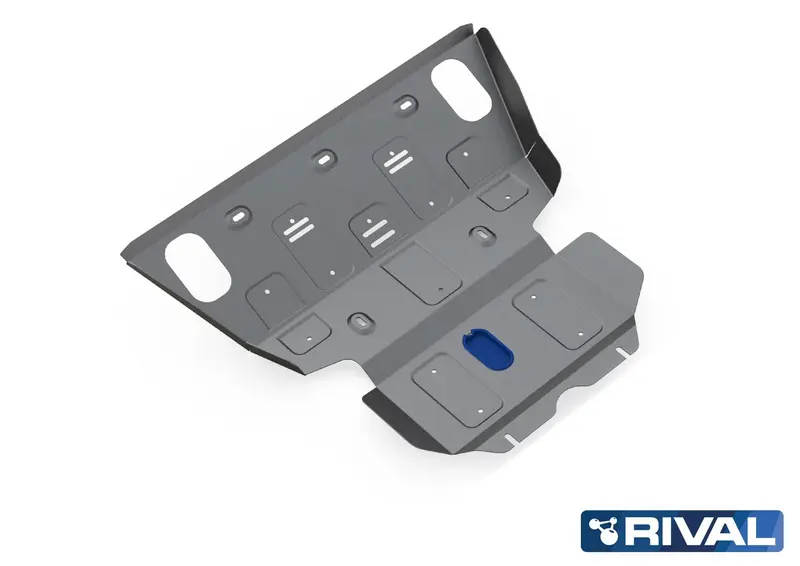 Blindage moteur et radiateur Toyota Hilux 2005–2015 en aluminium 4 mm – RIVAL 4X4