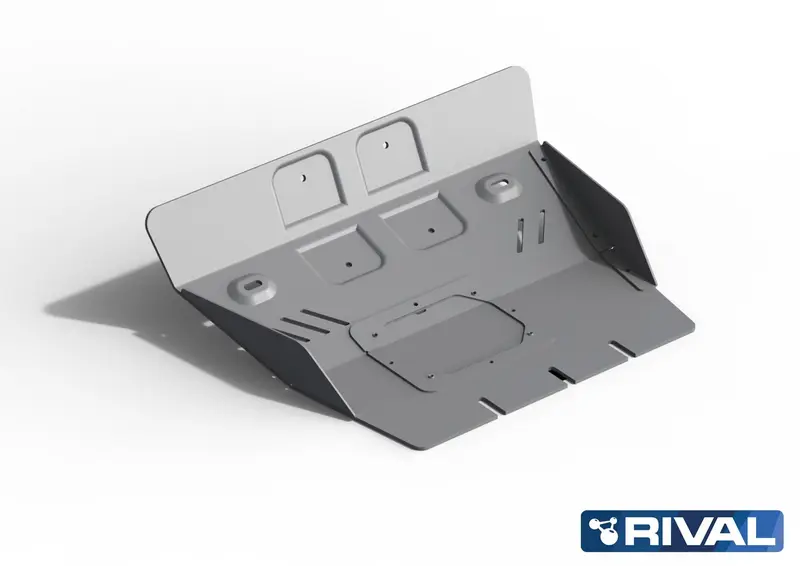 Blindage moteur (plaque 1) Toyota KDJ120 2007–2010 en aluminium 6 mm – RIVAL 4X4