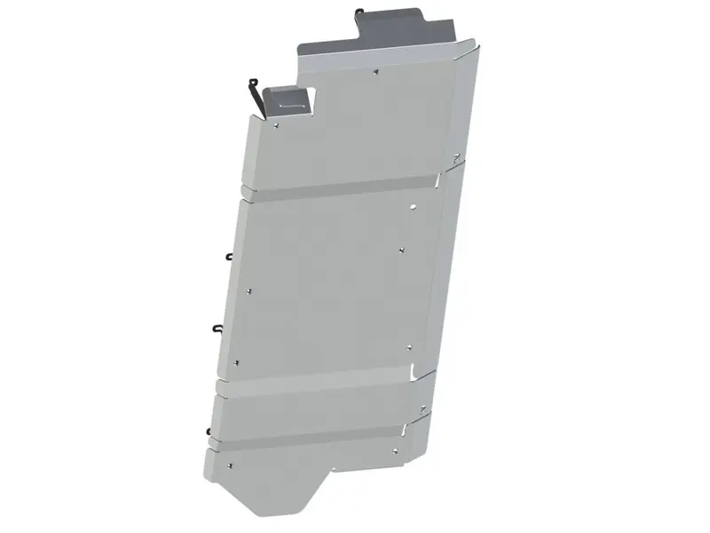 Blindage Réservoir + AD Blue Volkswagen Transporter T6/T6.1 Avant 2021 - Alu 5mm