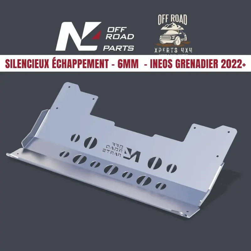 Blindage Silencieux Échappement 6mm Ineos Grenadier | N4 Offroad