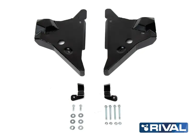 Blindage triangles avant Nissan Navara 2015–2021 en acier 3 mm – RIVAL 4X4