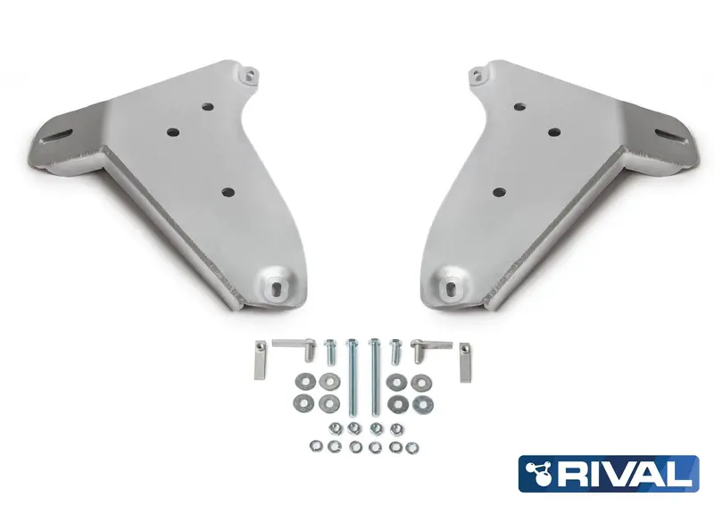 Blindage triangles avant Volkswagen Amarok 2010–2021 en aluminium 4 mm – RIVAL 4X4