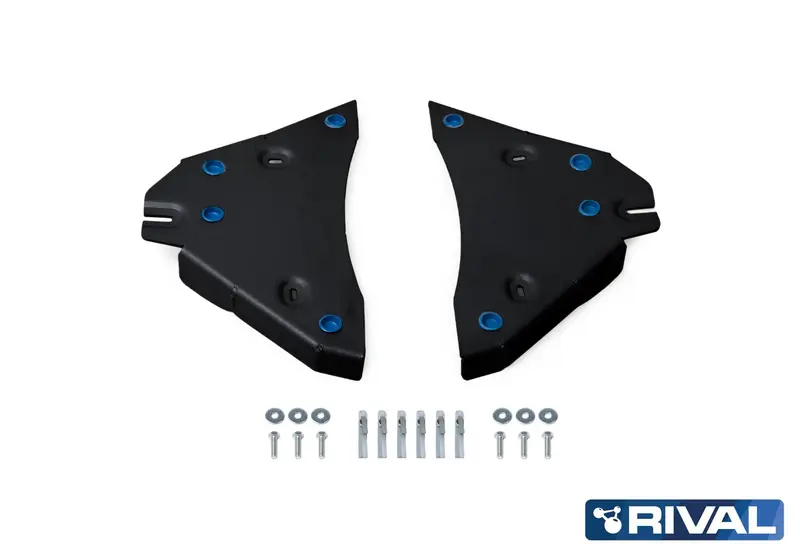 Blindage triangles Ford Ranger 2023+ en acier 3 mm – RIVAL 4X4