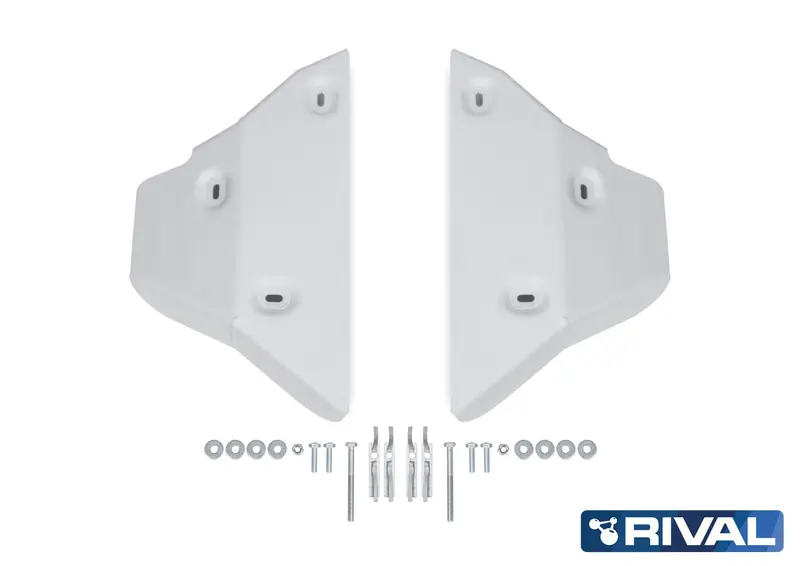 Blindage triangles Isuzu D-Max N60 2021+ en aluminium 6 mm – RIVAL 4X4
