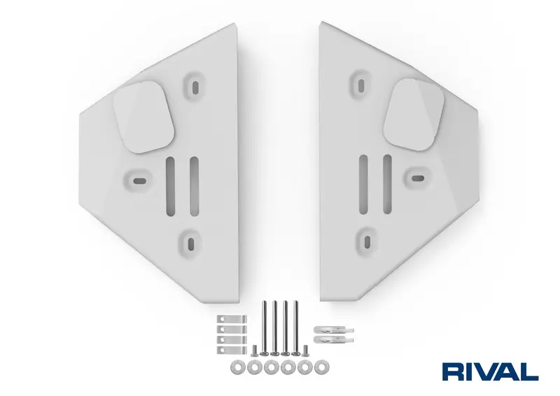 Blindage triangles Toyota Land Cruiser Prado 250 2024+ en aluminium 6 mm – RIVAL 4X4