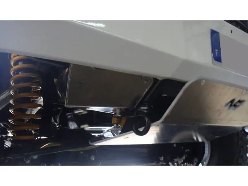 Blindage tubulures Intercooler N4 - Aluminium 5mm - Toyota HDJ80