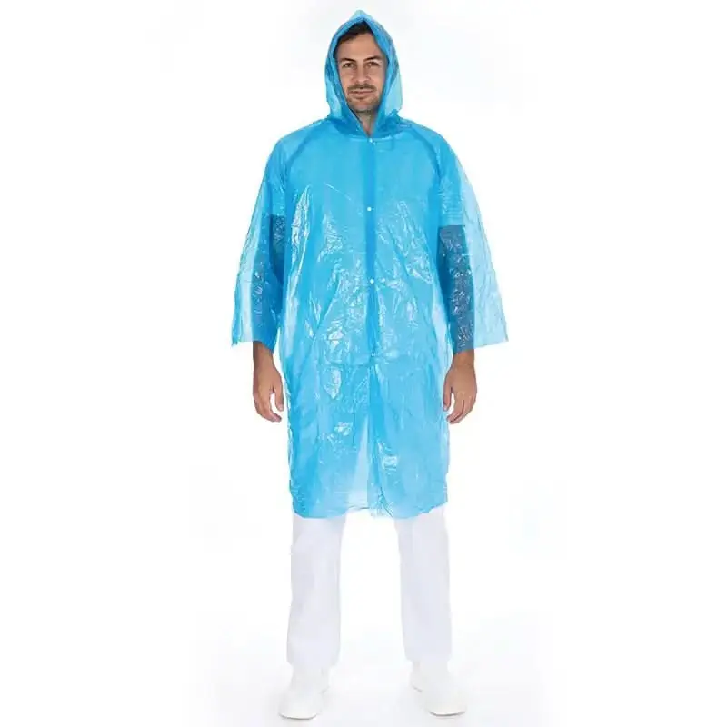 Blouse visiteur Hygonorm Light PE avec capuche I 50 pièces