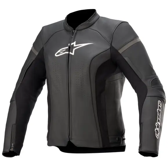 BLOUSON CUIR ALPINESTARS STELLA KIRA V2 NOIR