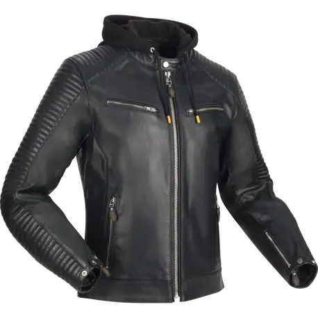 BLOUSON CUIR SEGURA DORIAN 2 NOIR