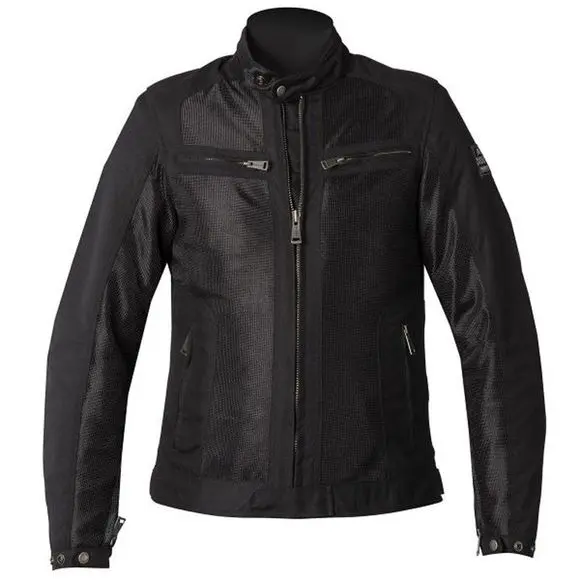 BLOUSON ETE MESH FEMME HELSTON STONER NOIR