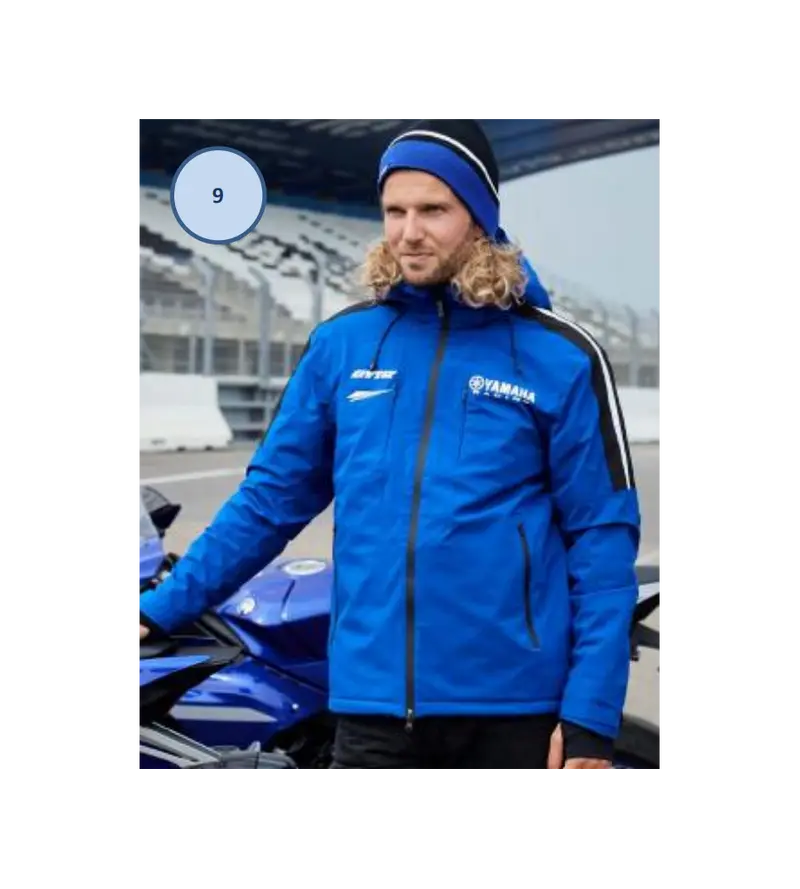 BLOUSON YAMAHA PADDOCK HARROW 2022 BLEU NOIR