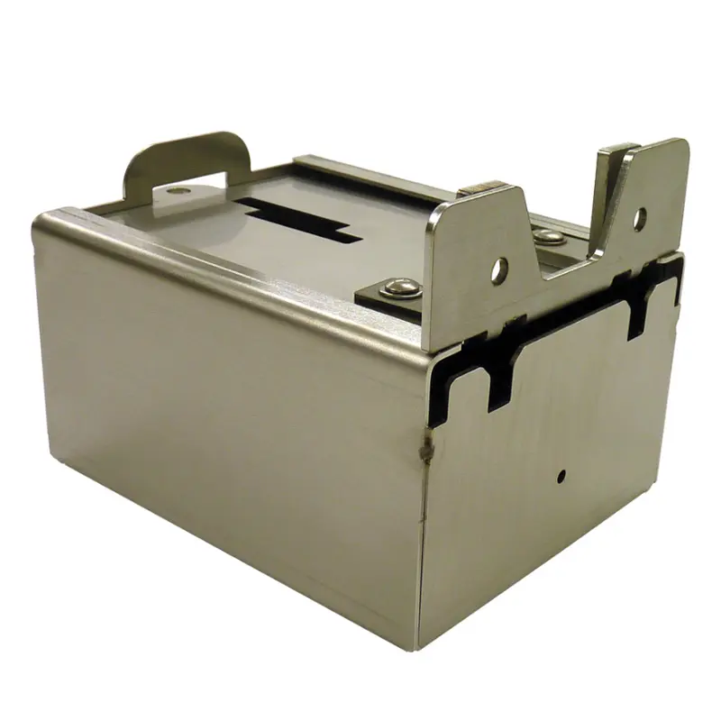 Boite inox pour monnayeur