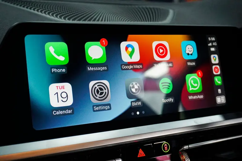 Boîtier Autoradio Android Auto et Apple CarPlay pour BMW Série 1 F20 NBT (2010 à 2019)