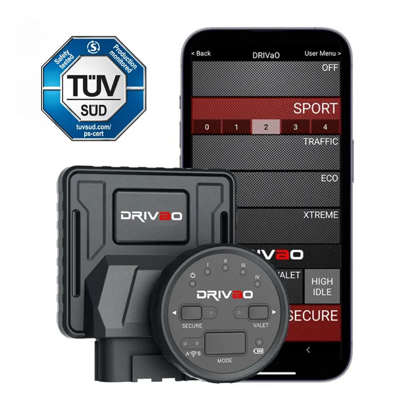 Boîtier de réactivité Moteur DRIVAO - Certifié TÜV & CE
