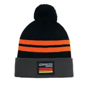BONNET MOTOLAND NOIR ORANGE