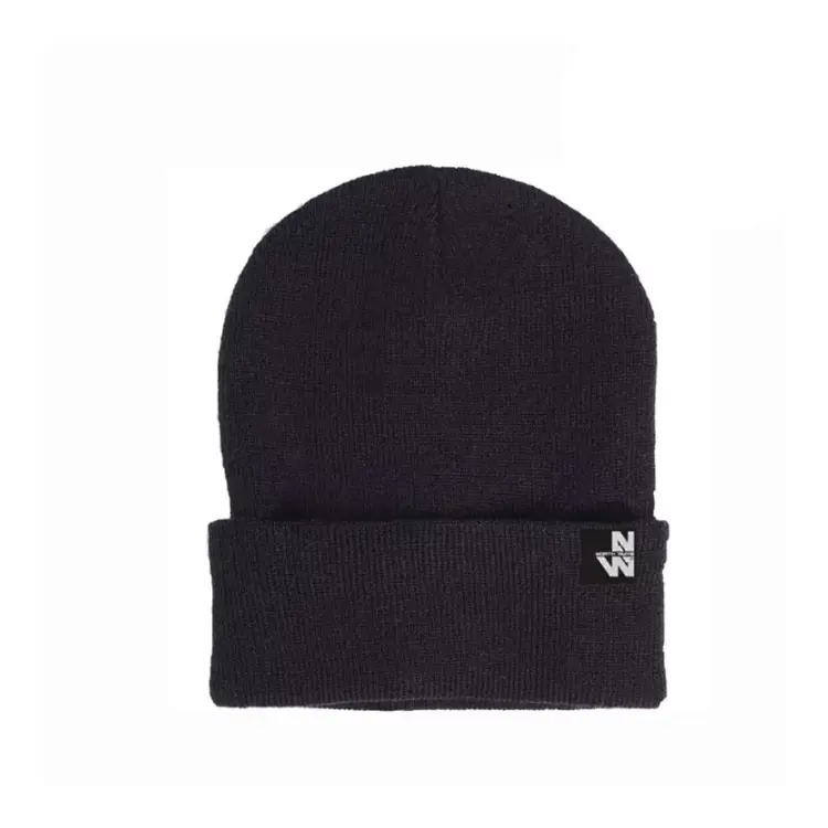 BONNET TRICOT DOUBLURE POLAIRE NOIR NORTH WAYS