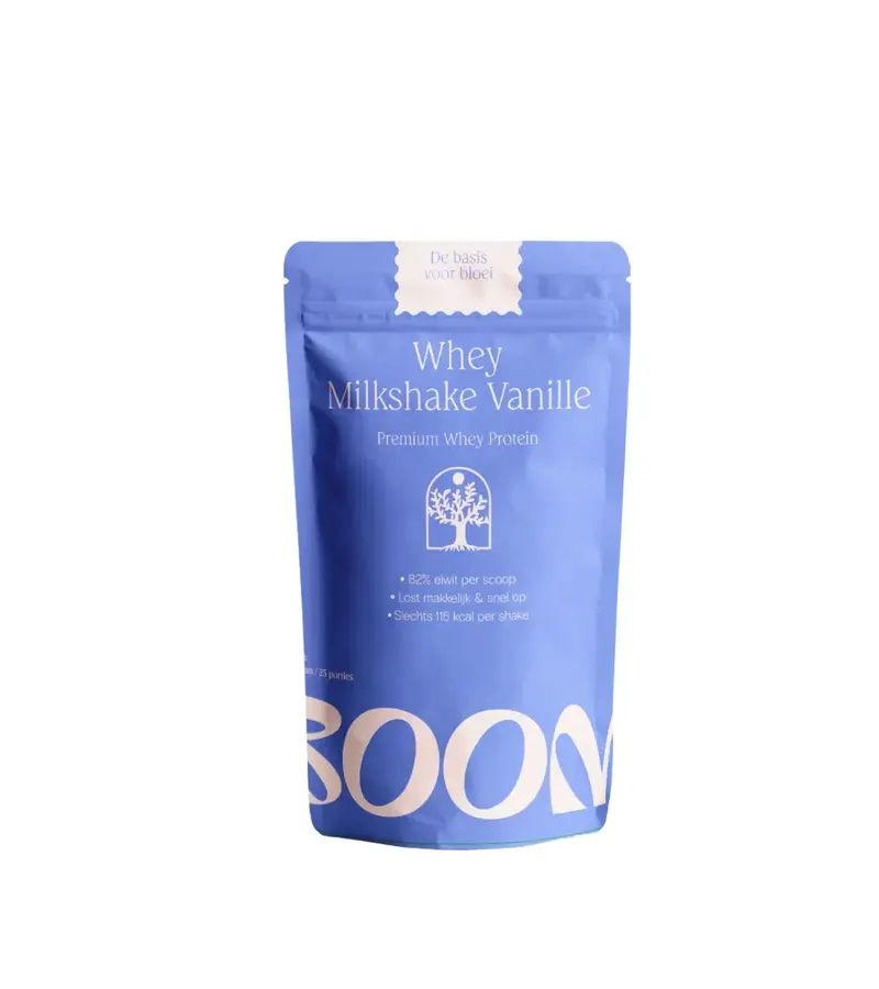 Boom Whey Milkshake Vanille 750g - Nouveau Outlet