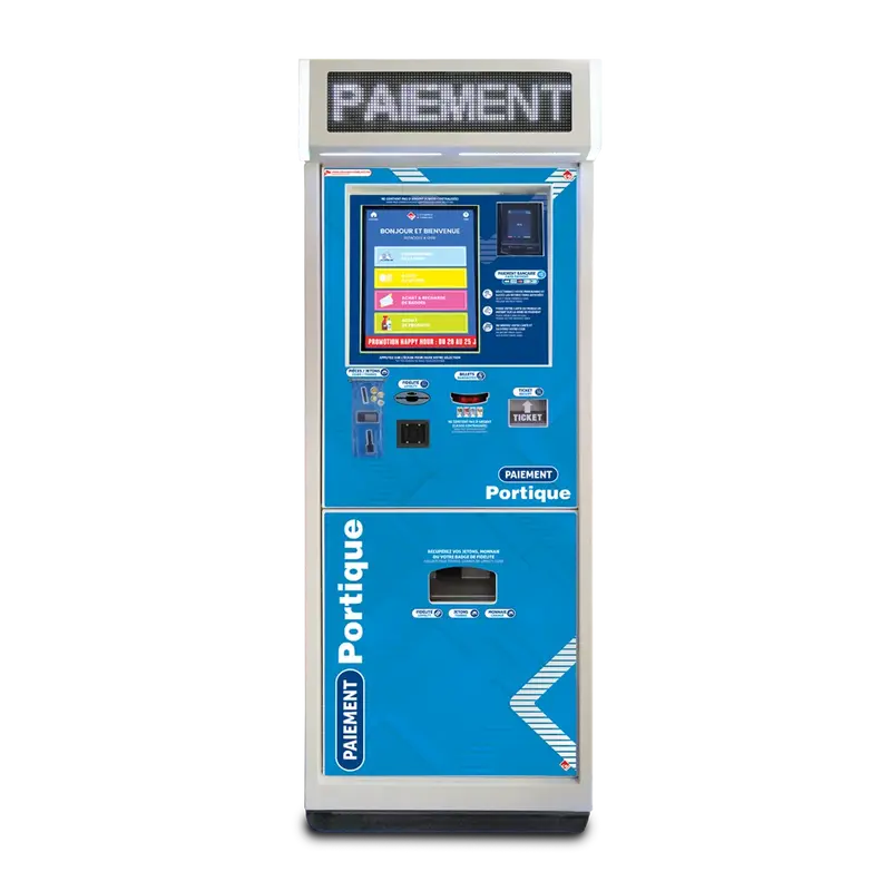 Borne de Paiement Portique Startbox Touch Plus