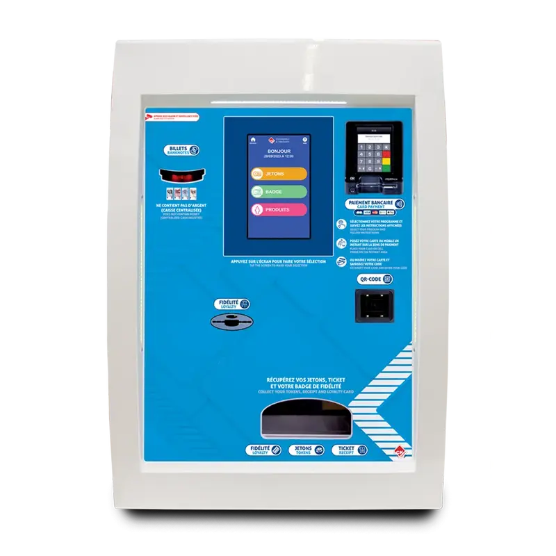 Borne Master EVO Color Tactile 8' Distributeur de Jetons