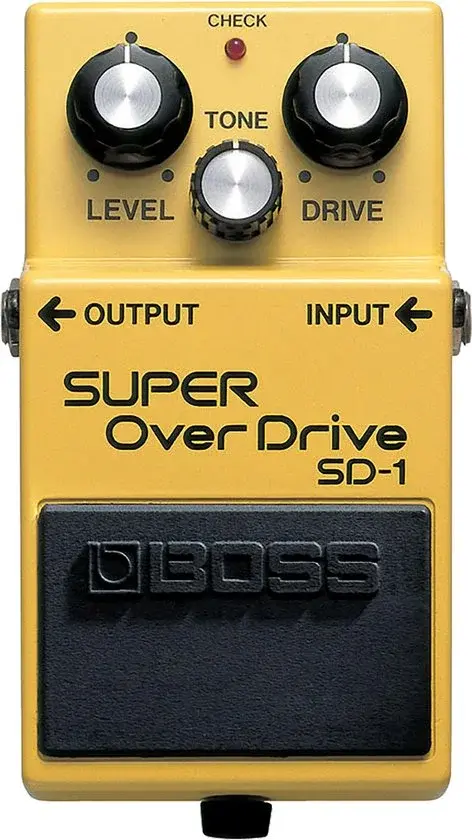 Boss SD-1 Super Overdrive Jaune - Effet guitare d'occasion