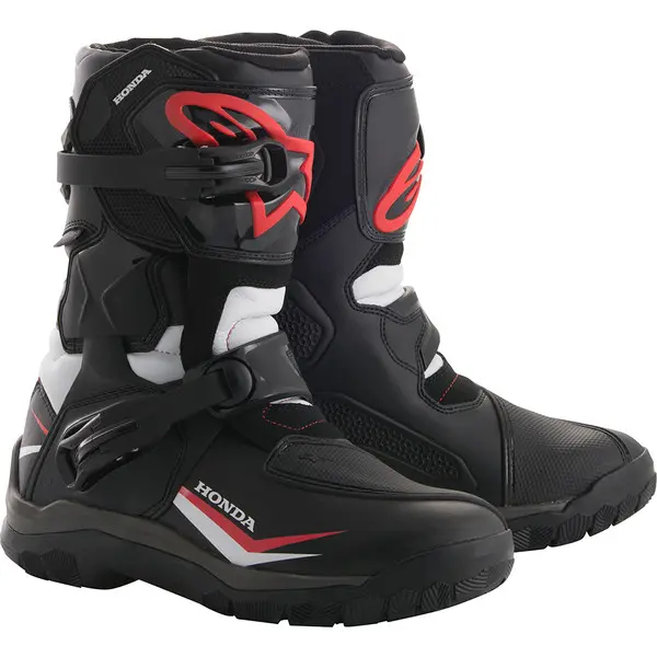 BOTTES ALPINESTARS BELIZE HONDA DRYSTAR ROUGE NOIR