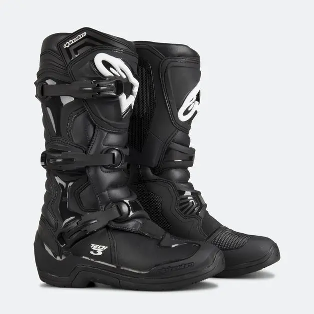 BOTTES CROSS ALPINESTARS TECH 3 NOIR